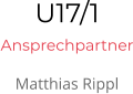 U17/1 Ansprechpartner Matthias Rippl